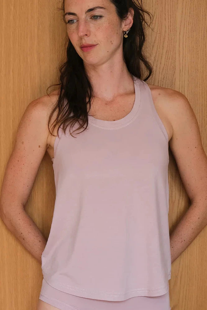 Harry Duley | Folk x Harry Duley - Racer Back Vest - Dusty Pink